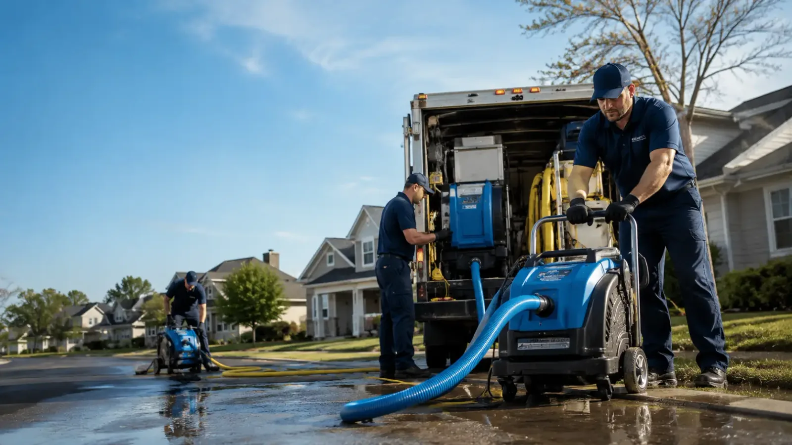 Flood Damage Cleanup in Log Lane Village, CO